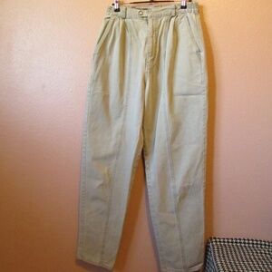Eddie Bauer Light Sage Wide Leg Pants